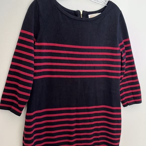 Michael Kors Striped Sweater Dress size large - Picture 3 of 12